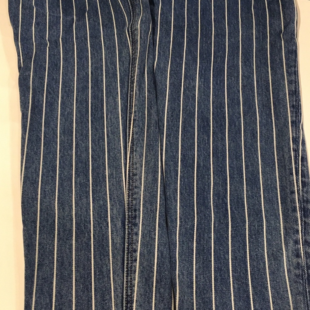 American Eagle Striped Mom Jeans Pencil Cut - Picture 11 of 12